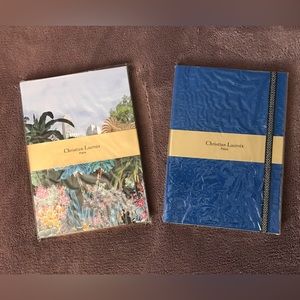 2 New Christian Lacroix Paris Notebooks A5 Layflat Bagatelle & Paseo Outremer